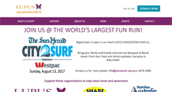 Desktop Screenshot of lupusnsw.org.au
